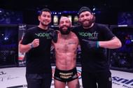 Sam Sicilia (middle) will the favorite to win at Bellator 226
